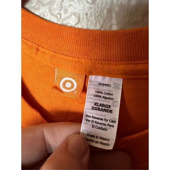 This Is My Costume! Orange T-Shirt Men’s Size XL NEW 100% Cotton - Picture 4 of 7